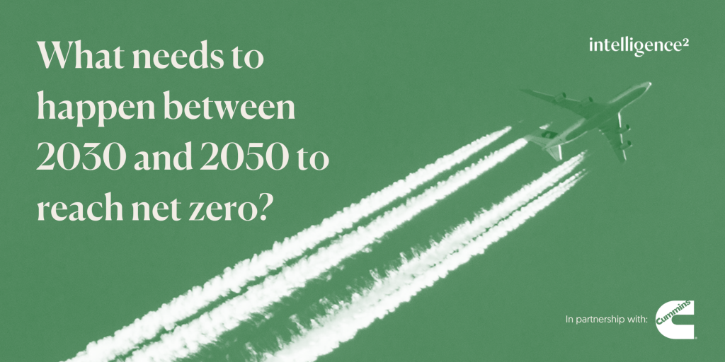 What needs to happen between 2030 and 2050 to reach net zero